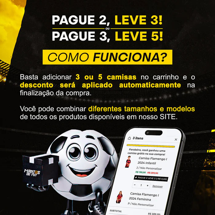 Calção Cruzeiro II Masculino 24/25